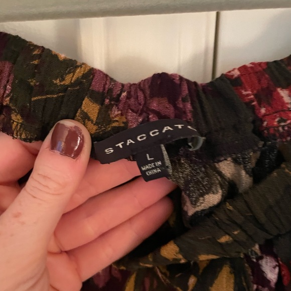 Off the shoulder fall top - Picture 2 of 4